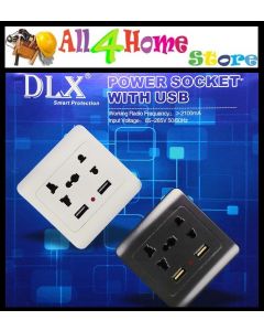 Universal Switch 2100mA 5V 2 USB Wall Socket AC 110-250V US UK EU AU Home Wall Charger 2 Ports USB Outlet Power Charger switch