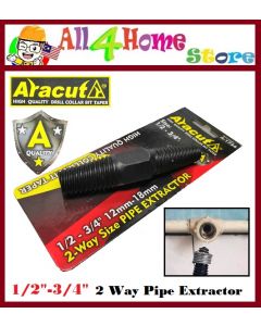 1/2" -3/4" (12mm-18mm) ARACUT 2-Way Pipe Extractor 