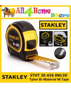 Stanley 1-30-656 8m / 26ft Metric / Imperial Tape Measure with 25mm Blade