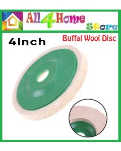 4" Wool Buffing Wheel Grinders For Polishing And Grinding Finishing Stainless Steel Surface