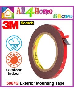 3M Scotch 5607G Tape Original Super Heavy Duty Industrial Double sided Tape For Industrial , Car Plate , Wall Usage. 