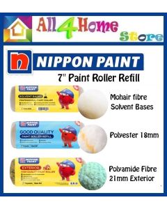NIPPON PAINT 7" ROLLER REFILL POLYESTER (1 PCS) / BULU CAT / ROLLER CAT / PAINT ROLLER
