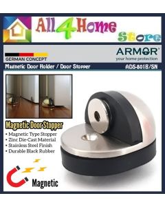 ARMOR Dome Magnetic Door Stopper / Door Holder (ADS-801B/SN)