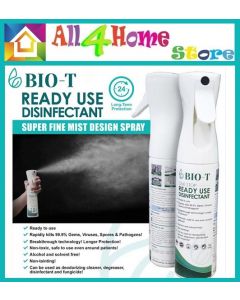 Bio-T One Stop Ready Use Disinfectant / Super Fine Mist Design Spray 300ml