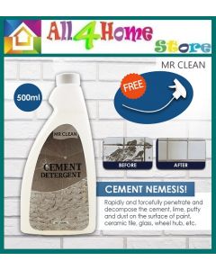 MR CLEAN Cement Detergent 500ML Cement Stain Remover Cleaning Pencuci Simen Lantai Mozek 洋灰清除剂