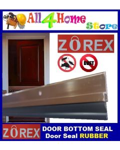 1.0 meter ZOREX Rubber Strip Door Seal Door Bottom Seal 