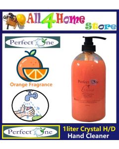 (Orange Fragrance) 1 liter PERFECT ONE Crystal Heavy Duty Hand Cleaner