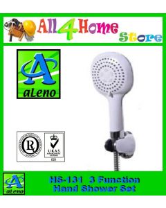 HS -131 ALENO Hand Shower Set - Chrome/White 