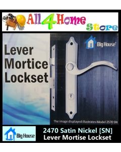 BIG HOUSE 2570SN Lever Mortise Lockset