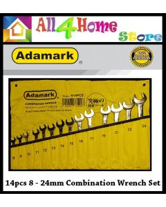 14pcs ADAMARK Combination Wrench Combination Spanner Set (8 - 24mm)
