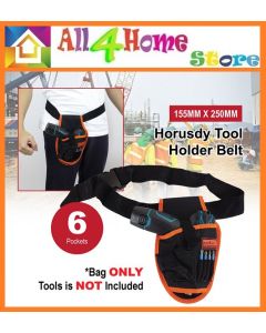 Horusdy Tool Holder Belt 6 Pocket SDY90523 Especially For Cordless Drill