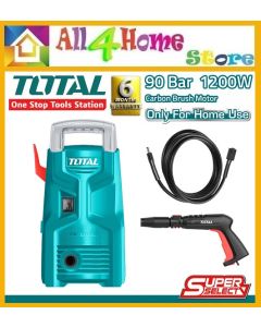 TOTAL High Pressure Cleaner Washer Water Jet (90 bar / 1300 psi, 1200W) 高压清洗机 - TGT113026