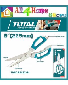 TOTAL Tools Multipurpose Kitchen Scissor 9”(225mm) THSCRS822251