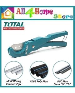 TOTAL TOOLS PVC Pipe Cutter Plumbing Tool PVC Cutter Heavy Duty 3-35mm - THT53351